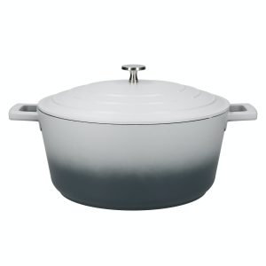 MasterClass Cast Aluminium Casserole Dish 4L Ombre Grey