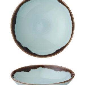 Dudson Harvest Turquoise Coupe Bowl 18.2cm