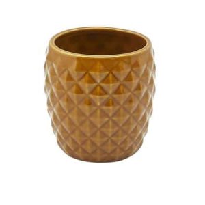 Genware Brown Pineapple Tiki Mug 40cl/14oz