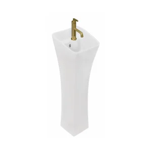 Freestanding Wash Basin with tap hole