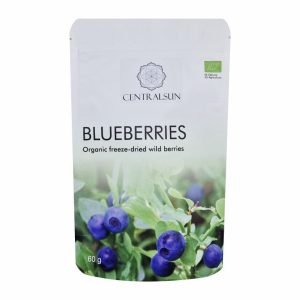 Organic freeze-dried wild blueberries